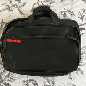 Prada vintage laptop nylon bag send me an offer